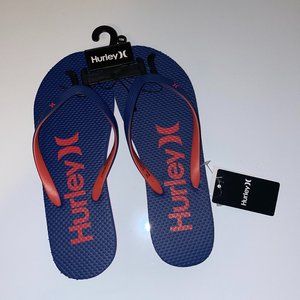 Hurley Women's Flip Flops Cute Casual Summer Thongs Comfort Slip-on Sandal (10)